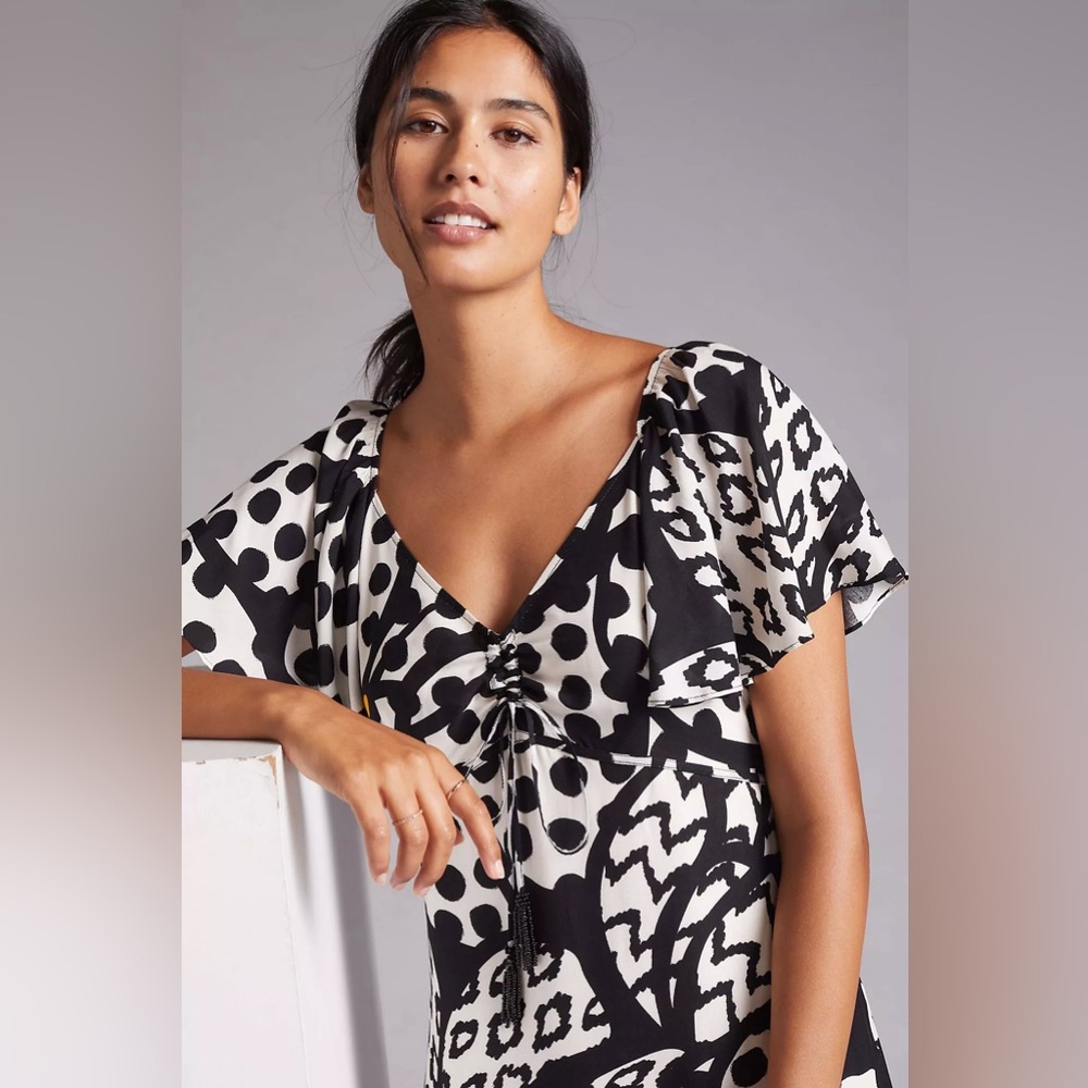 Farm Rio Flutter-Sleeved Maxi Dress M
Like a new condition - Picture 2 of 4
